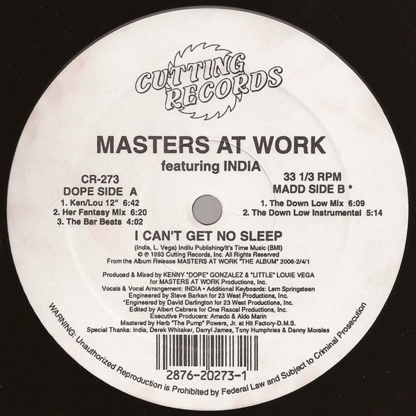 Le Nouveau SoundCentral | Masters At Work - I Can't Get No Sleep